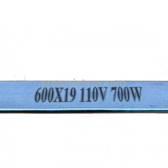 Нагреватель плоский 600х19мм  (DZB-A600)